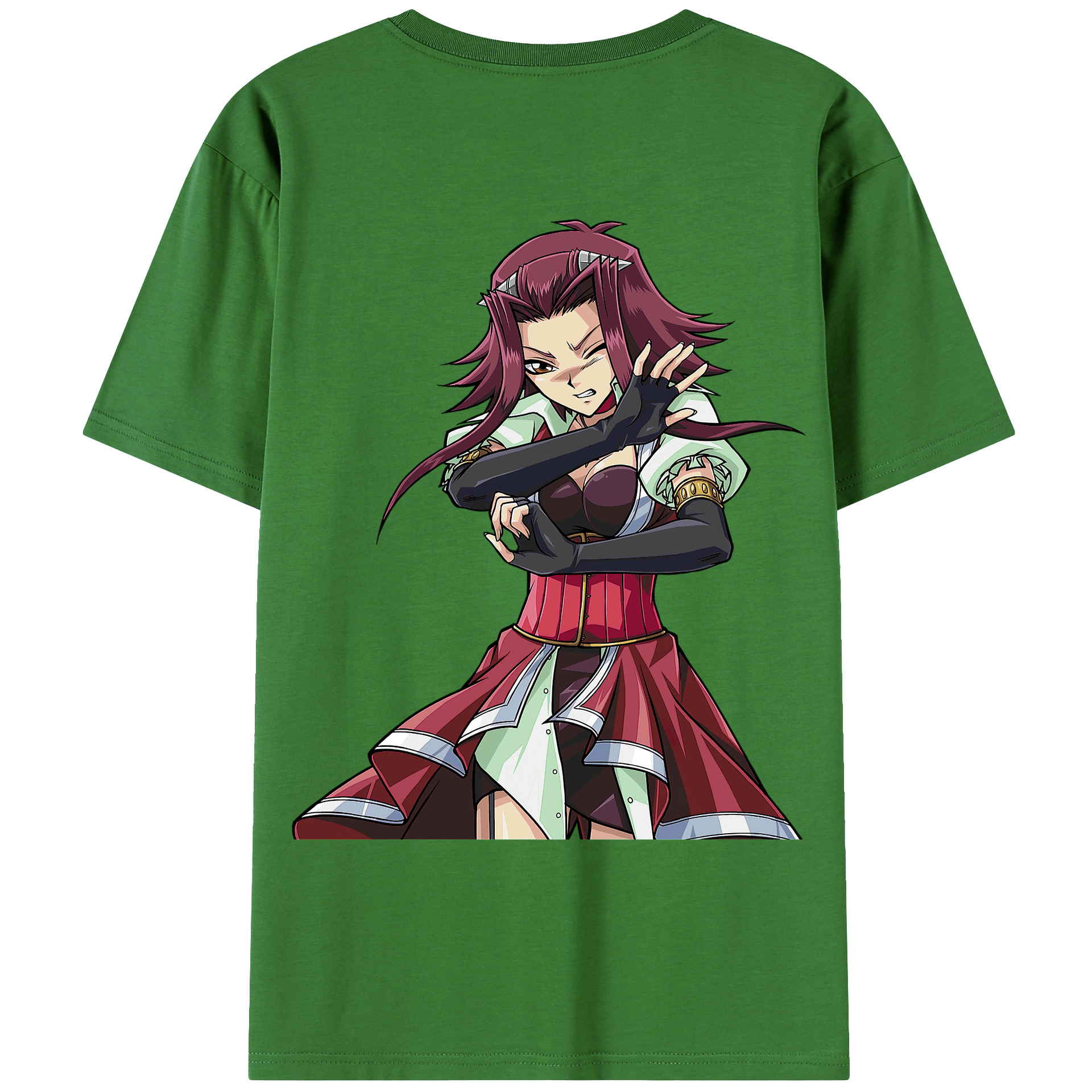 （画像用） 遊☆戯☆王 Yu-Gi-Oh! レディース半袖Tシャツ(バックプリント)